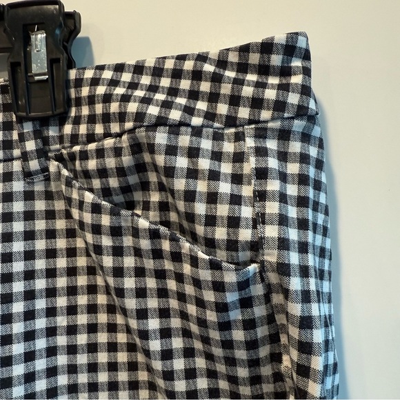 Old Navy Size 20 Women's Black and White Gingham Pixie Pants - Picture 4 of 7